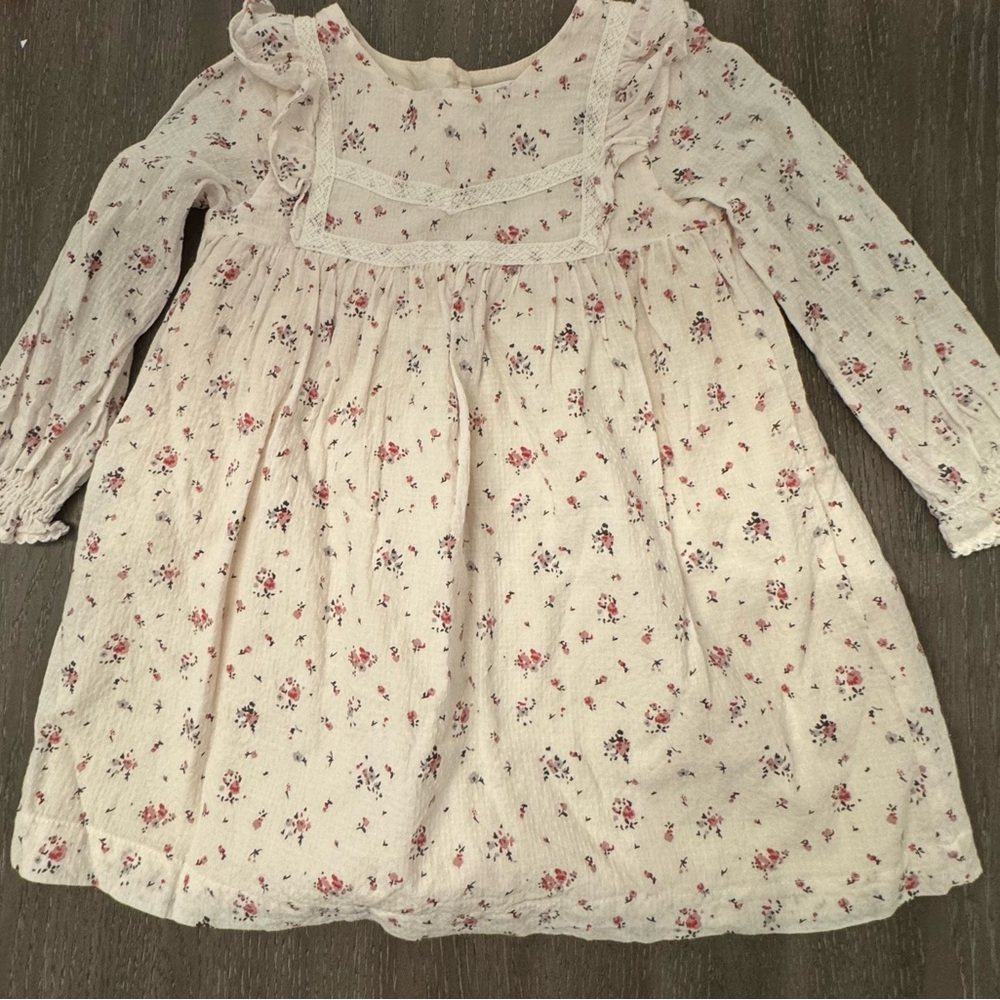 The Little White Company - Floral Long Sleeve Dress